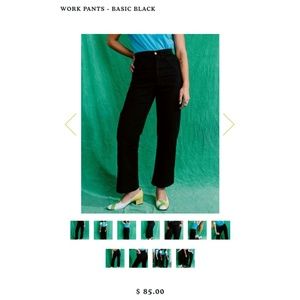 Big Bud Press Work Pants - Basic Black